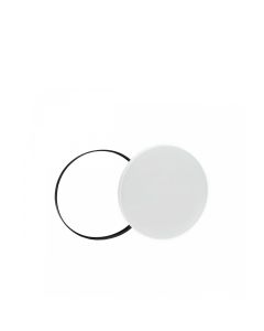 Plafonnier LED Nymphea Rings 32W CCT 2560 lm IP54 – Blanc/Noir