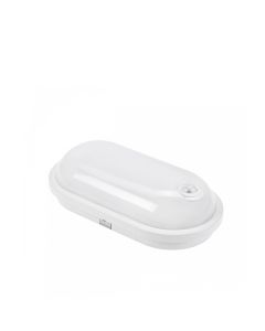 Lampe LED encastrée ovale avec détecteur de mouvement, 20 watts, 115 lumens/watt, K4000