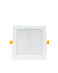 Downlight Led 18W 2200Lumen IP54 Blanc Carré driver intégré
