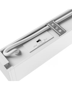 Plafonnier LED linéaire 50W CCT K3000/K4000/K6500 5000 lm 120 cm – Blanc