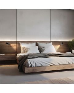Spot en saillie MR11 – noir – avec interrupteur – IP20 – 36×95×165 mm – sans ampoule