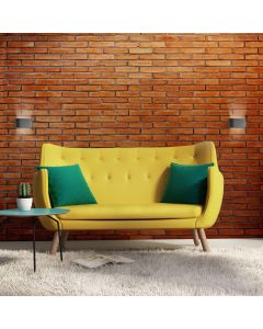 Applique murale G9 – ovale – noir – IP20 – 80×80×160 mm – sans ampoule