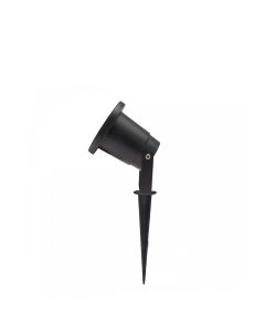 Projecteur de jardin LED GU10 noir IP65 avec piquet de terre