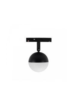 Ampoule LED pour rail 10W K2700 48V Ø90 mm Noir