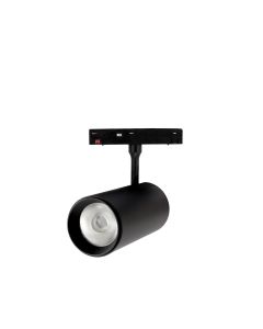 Projecteur sur rail LED 20W K2700 48V Noir