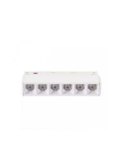 Grille LED pour rail 6W K2700 48V 110 mm Blanc