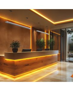 Luminaire linéaire LED 20/30/40 W CCT Blanc