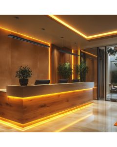 Luminaire linéaire LED 20/30/40 W CCT Noir