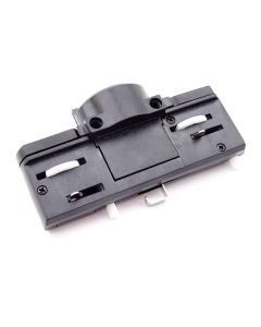 Adaptateur de rail triphasé noir