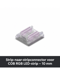Connecteur bande à bande pour ruban LED COB RGB – 10 mm