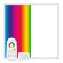 Panneau LED 62x62 cm | 40W | RGB+W (4000K) | Dimmable | Télécommande
