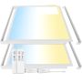 Panneau LED 62x62 cm | 40W | CCT Dimmable | 3000K-6000K | CRI90 | Télécommande – photo 2
