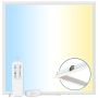 Panneau LED 62x62 cm | 40W | CCT Dimmable | 3000K-6000K | CRI90 | Télécommande