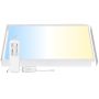 Panneau LED 120x60 cm | 60W | CCT Dimmable | 3000K-6000K | CRI90 | Télécommande