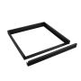Panneau LED à cadre en saillie 60x60 cm Noir – photo 2
