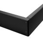 Panneau LED à cadre en saillie 60x60 cm Noir – photo 4