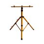 Trépied 1500 mm pour luminaires LED – Jaune – Aluminium – photo 2