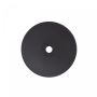 Platine de montage pour applique de façade Piatta 9W Ø240 mm – Noir