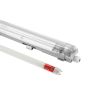 Réglette LED Étanche 120cm Grise 1x T8 G13 IP65 – photo 5