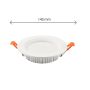 Downlight LED 100 lm/W 12W IP44 IK06 – photo 3