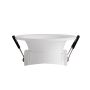 Spot encastré GU10 – rond – blanc – IP20 – Ø86×41 mm – sans ampoule – photo 4