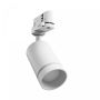 Projecteur sur rail triphasé GU10 blanc – 60×101×169 mm