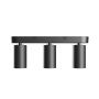 Spot en saillie GU10 3 têtes – noir – IP20 – 350×70×135 mm – sans ampoule – photo 3