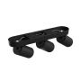 Spot en saillie GU10 3 têtes – noir – IP20 – 350×70×135 mm – sans ampoule – photo 5