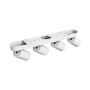 Spot en saillie GU10 4 têtes – blanc – IP20 – 480×70×135 mm – sans ampoule – photo 4