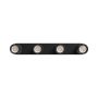 Spot en saillie GU10 4 têtes – noir – IP20 – 480×70×135 mm – sans ampoule – photo 4