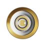 Spot en saillie GU10 – rond – blanc/or – IP20 – 55×100 mm – sans ampoule – photo 3