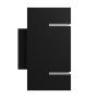Applique murale G9 – carré – noir – IP20 – 80×150 mm – sans ampoule – photo 4