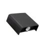 Applique murale LED 2W CCT, éclairage haut/bas, IP54, noire – photo 5