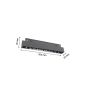 Luminaire LED sur rail 12 W CCT 48 V 220 mm à intensité variable, noir – photo 7