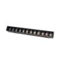 Luminaire LED sur rail 12 W CCT 48 V 220 mm à intensité variable, noir – photo 9