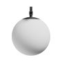 Luminaire globe LED pour rail étroit 7W K3000 48V Ø100 mm Noir – photo 3