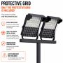 Grille de protection en inox pour projecteur de chantier LED 300W/400W – photo 3