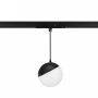 Suspension LED globe pour rail 10W K3000/K4000 48V Noir – photo 2