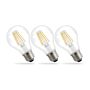 LED E27 ampoule filament A60 3-pack 7W K2700 770lm