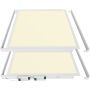 Cadre de montage en surface pour panneau LED 620x620x58 blanc – photo 7