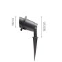Spot de jardin à piquet GU10 – Aluminium – Noir – IP65 – Orientable – 98 x 185 mm – photo 4