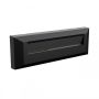 Applique murale extérieure LED 6W CCT asymétrique IP54 noire