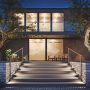 Applique murale extérieure LED 6W CCT asymétrique IP54 noire – photo 2