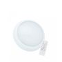 Plafonnier LED rond 24/30 W CCT blanc IP65 IK08 Ø320 mm – avec détecteur de mouvement et télécommande