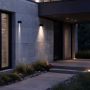Applique murale solaire LED 2,5 W K3000 135 lumens IP44 Noir – photo 2