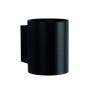 Applique murale G9 – cylindrique – noir – IP20 – 101×81×100 mm – sans ampoule
