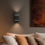 Applique murale G9 – carré – noir – IP20 – 80×150 mm – sans ampoule – photo 2