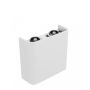 Éclairage de façade LED ascendant et descendant 4W CCT IP54 Blanc