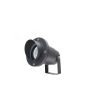 Spot de jardin à piquet GU10 – Aluminium – Noir – IP65 – Orientable – 98 x 185 mm