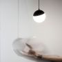 Suspension boule LED pour rail 48V 5W K3000 Ø100 mm – Noir – photo 9